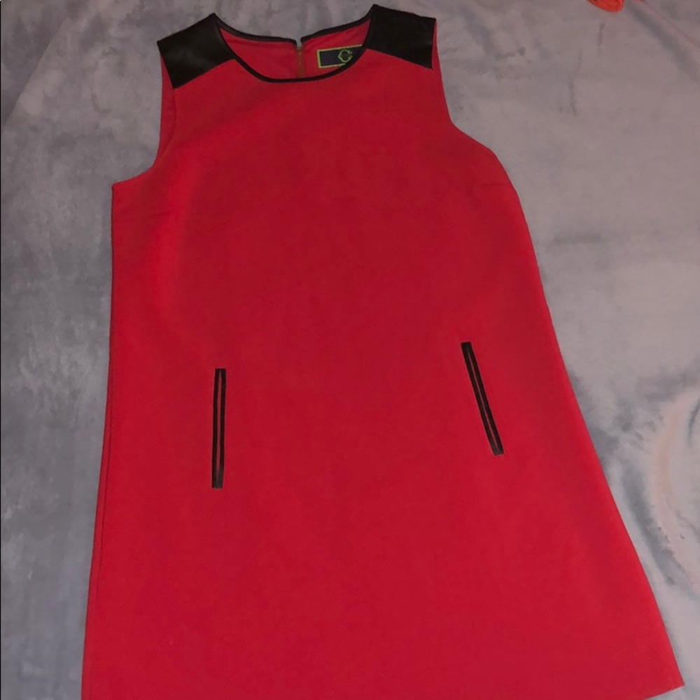 C. Wonder Red Shift dress